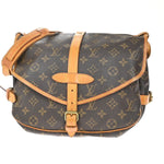 Louis Vuitton Saumur Handbag Monogram Canvas 30 - image 1