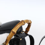 Gucci Vintage Bamboo Backpack Patent Mini - image 8