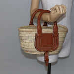 Chloe Marcie Tote RAFFIA - image 14