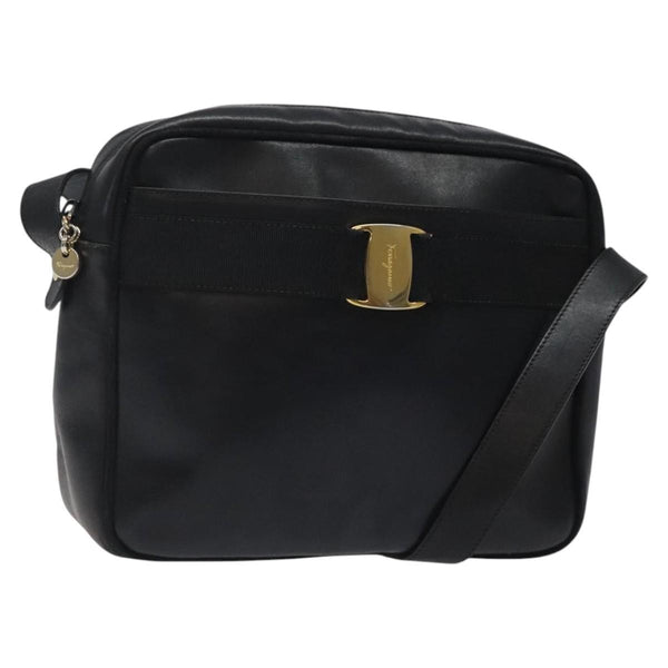 Salvatore Ferragamo Vara Bow camera Shoulder Bag Leather - image 1