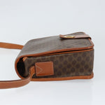 Celine Vintage Macadam Shoulder Bag Canvas and Leather - image 4
