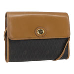 Christian Dior Vintage Honeycomb Shoulder Bag Canvas and Leather - image 16