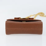 Salvatore Ferragamo Vala Shoulder Bag Embossed Leather - image 15