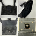 Fendi Baguette Convertible Belt Bag Zucca canvas - image 7