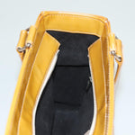 Chanel Chocolate Bar CC Tote Quilted Patent Small - image 19