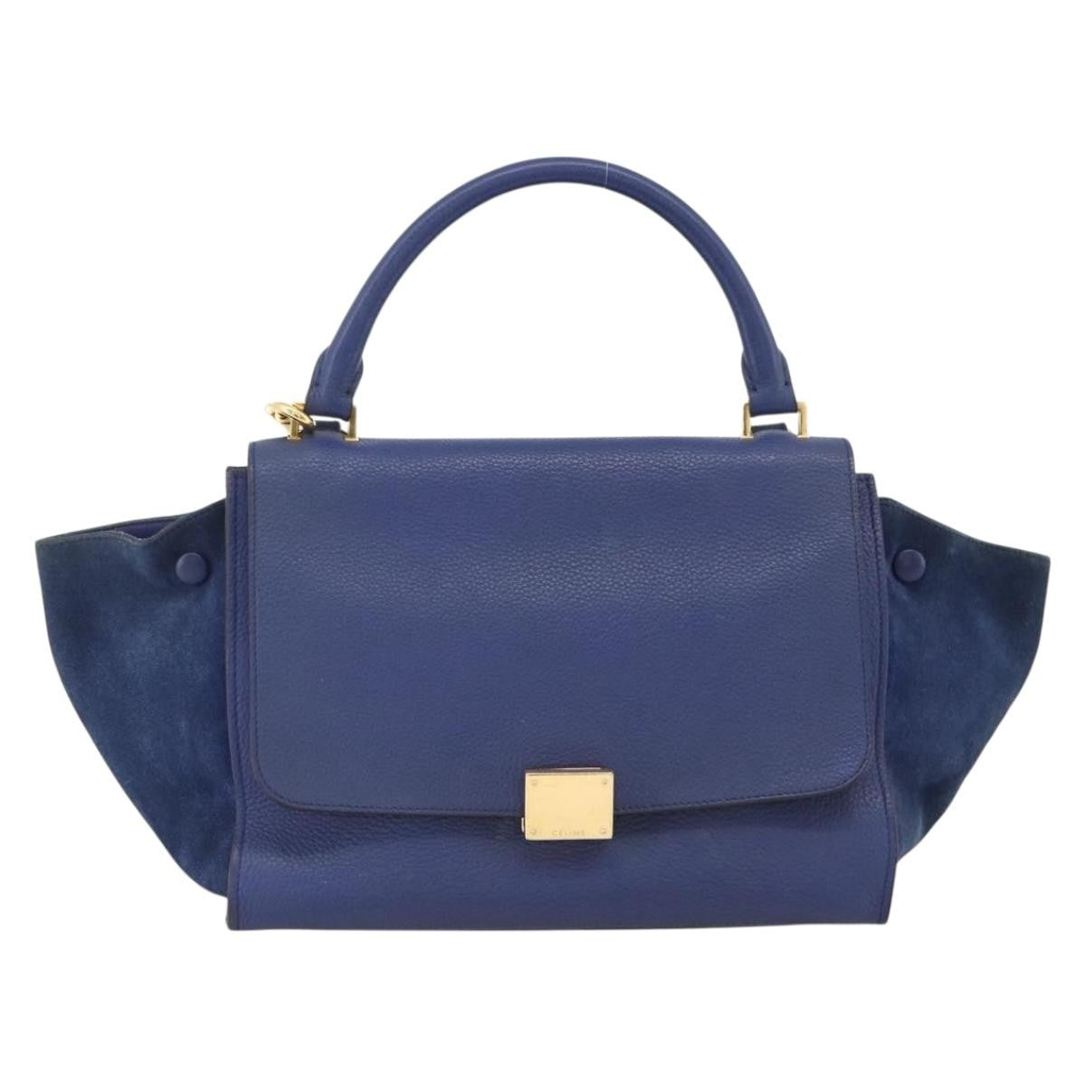 Celine Trapeze Bag Leather with Suede Medium - image 1
