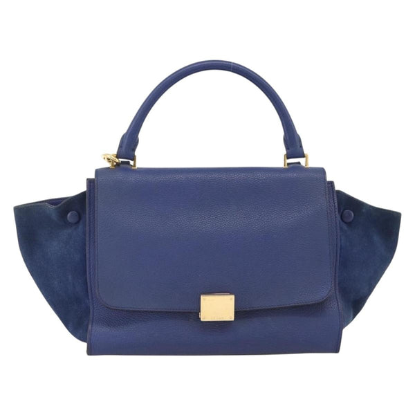Celine Trapeze Bag Leather with Suede Medium - image 1