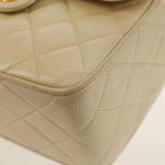 Chanel Chain Flap Shoulder Bag Quilted Lambskin - image 9