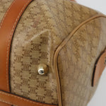 Celine Vintage Macadam Handbag Canvas and Leather - image 11