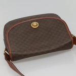 Celine Vintage Macadam Shoulder Bag Canvas and Leather - image 16
