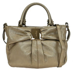 Salvatore Ferragamo Vala Handbag Leather - image 1