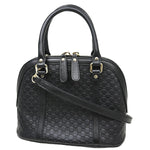 Gucci Convertible Dome Satchel Guccissima Leather Small - image 2