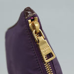 Prada Logo Zip Pouch Tessuto - image 13