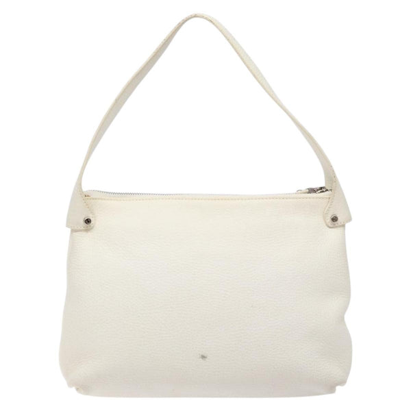 Salvatore Ferragamo Gancini Shoulder Bag Leather