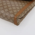 Celine Vintage Macadam Shoulder Bag Canvas and Leather - image 9