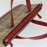 Burberry Nova Check Handbag Leather and Nylon - image 14