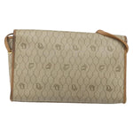 Christian Dior Vintage Honeycomb Shoulder Bag Canvas and Leather - image 2