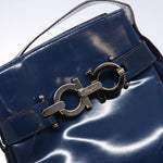Salvatore Ferragamo Vintage Gancini Bucket Bag Patent leather - image 12
