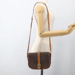Celine Vintage Macadam Shoulder Bag Canvas and Leather - image 13