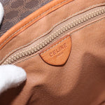Celine Vintage Macadam Shoulder Bag Canvas and Leather - image 6