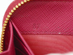 Prada Zip Around Tab Wallet Saffiano Leather Long - image 6