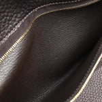 Hermes White Bus Bag Leather 39 - image 13