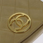 Chanel Vintage CC Chain Flap Bag Quilted Lambskin Mini - image 19