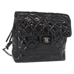 Chanel Vintage Square Flap Backpack Enamel - image 19