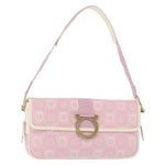 Salvatore Ferragamo Gancini Shoulder Bag Canvas - image 18