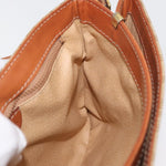 Celine Vintage Macadam Shoulder Bag Canvas and Leather - image 20