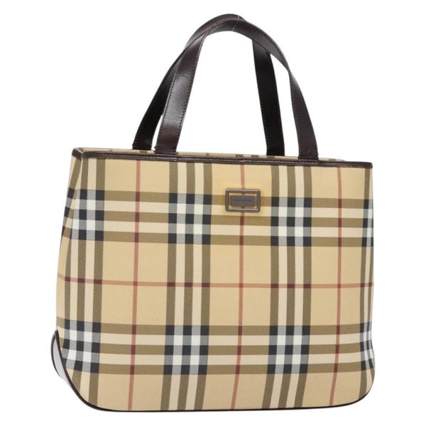 Burberry Vintage Tote Vintage Check Coated Canvas Small - image 1