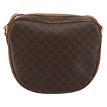 Celine Vintage Macadam Shoulder Bag Canvas and Leather - image 2