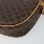Celine Vintage Macadam Shoulder Bag Canvas and Leather - image 9