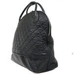 Chanel Horizontal Sport Weekender Bag Quilted Coated Canvas XL - image 3