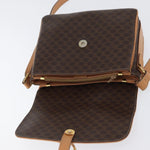 Celine Vintage Macadam Shoulder Bag Canvas and Leather - image 19