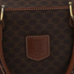Celine Vintage Macadam Handbag Canvas and Leather - image 18