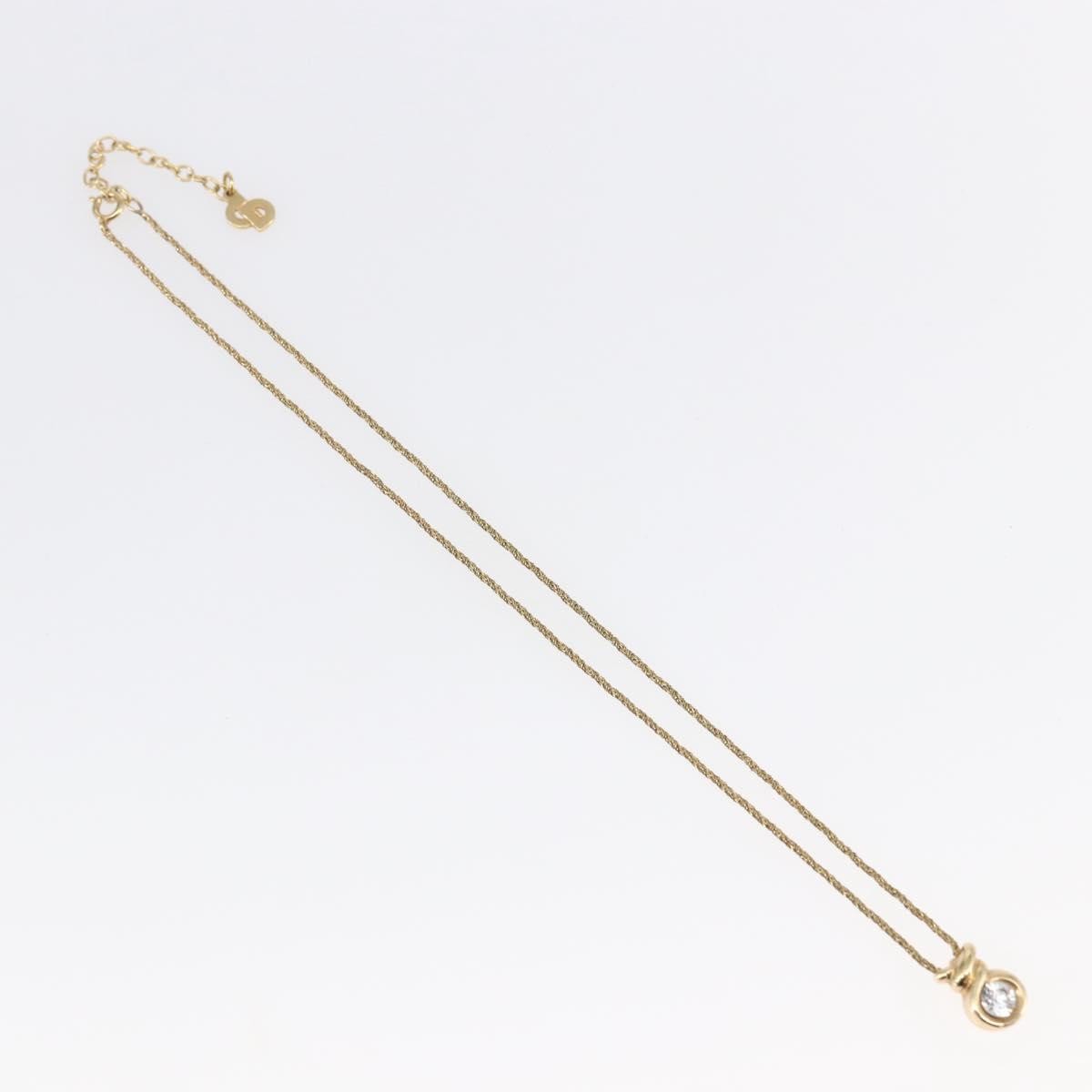 Christian Dior CD Pendant Necklace Metal - image 1
