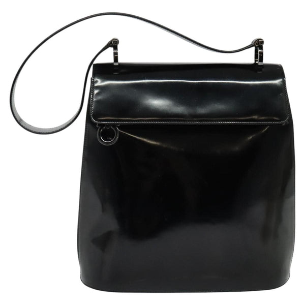 Salvatore Ferragamo Gancini Shoulder Bag Patent Leather - image 1