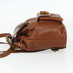 Gucci Vintage Bamboo Backpack Leather - image 3