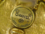Chanel Vintage CC Logo Round Clip on Earrings Textured Metal - image 6