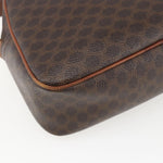 Celine Vintage Macadam Shoulder Bag Canvas and Leather - image 11