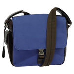 Prada Impunturato Buckle Flap Messenger Bag Canvas - image 18