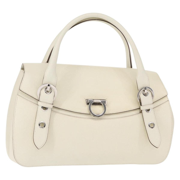 Salvatore Ferragamo Gancini Shoulder Bag Leather - image 1
