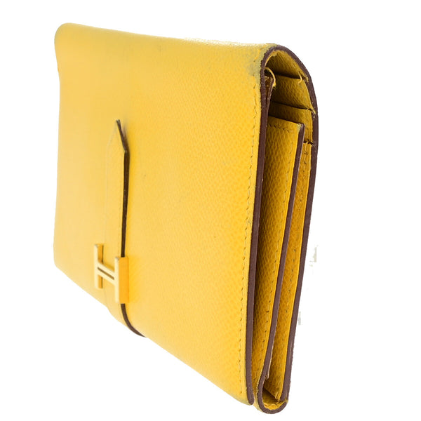 Hermes Bearn Trifold Wallet Epsom Long