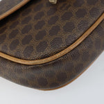 Celine Vintage Macadam Shoulder Bag Canvas and Leather - image 10