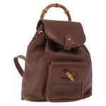 Gucci Vintage Bamboo Backpack Leather Mini - image 17