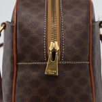 Celine Vintage Macadam Handbag Canvas and Leather - image 13