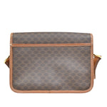 Celine Vintage Macadam Shoulder Bag Canvas and Leather - image 2