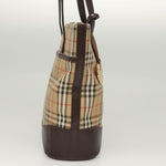 Burberry Nova check Shoulder bag Canvas and Leather - image 4