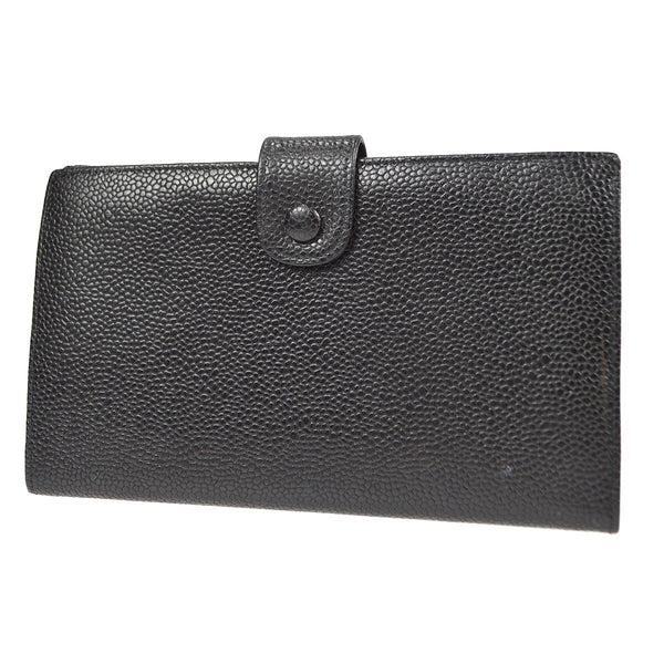 Chanel Timeless CC French Wallet Caviar Long